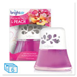 Bright Air Scented Oil Air Freshener Diffuser, Fresh Petals and Peach, Pink, 2.5 oz, 6/Carton orginal image