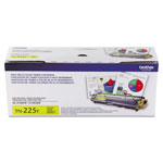 Brother TN225Y High-Yield Toner, 2200 Page-Yield, Yellow orginal image