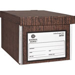 Business Source Storage Boxes, Lift Off Lid, Letter/Legal, 10" x 12" x 15" orginal image