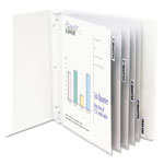 C-Line Sheet Protectors with Index Tabs, Heavy, Clear Tabs, 2