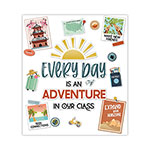 Carson Dellosa Motivational Bulletin Board Set, Everyday Is an Adventure, 42 Pieces orginal image