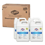 Clorox Bleach Germicidal Cleaner, 128 oz Refill Bottle, 4/Carton orginal image