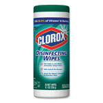 Clorox Disinfecting Wipes, 7 x 8, Fresh Scent, 35/Canister orginal image