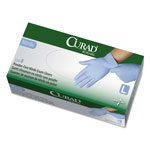 Curad Nitrile Exam Glove, Powder-Free, Large, 150/Box orginal image