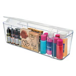 Deflecto Stackable Caddy Organizer Containers, Large, Clear orginal image