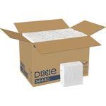Dixie 1/8-Fold Dinner Napkin, 2-Ply, 16 x 15, White, 3,024/Carton orginal image