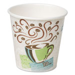 Dixie Hot Cups, Paper, 10oz, Coffee Dreams Design, 25/Pack orginal image