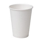 Dixie Perfectouch® 8Oz Insulated Paper Hot Coffee Cups By Gp Pro (Georgia-Pacific), Fit Small Lids, White, 1000/Carton orginal image