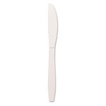 Dixie Plastic Cutlery, Heavy Mediumweight Knife, 1,000/Carton orginal image