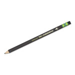 Dixon Tri-Conderoga Pencil with Microban Protection, HB (#2), Black Lead, Black Barrel, Dozen orginal image