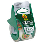 Duck® EZ Start Premium Packaging Tape with Dispenser, 1.5