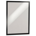 Durable DURAFRAME Sign Holder, 11 x 17, Black Frame, 2/Pack orginal image