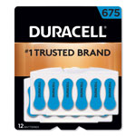 Duracell Hearing Aid Battery, #675, 12/Pack orginal image