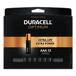Duracell Optimum Alkaline AAA Batteries, 12/Pack orginal image