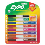 Expo® Magnetic Dry Erase Marker, Fine Bullet Tip, Assorted Colors, 8/Pack orginal image