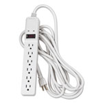 Fellowes Basic Home/Office Surge Protector, 6 Outlets, 15 ft Cord, 450 Joules, Platinum orginal image