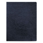 Fellowes Classic Grain Texture Binding System Covers, 11-1/4 x 8-3/4, Navy, 200/Pack orginal image