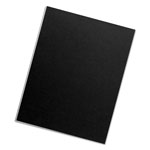 Fellowes Futura Binding System Covers, Square Corners, 11 x 8 1/2, Black, 25/Pack orginal image