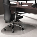 Floortex Clear Contoured Chairmat with Grippers, 39"x49" orginal image