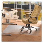 Floortex Cleartex Advantagemat Phthalate Free PVC Chair Mat for Hard Floors, 48 x 36, Clear orginal image