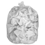 Genuine Joe High Density Clear Trash Bags, 56 Gallon, Case of 200 orginal image