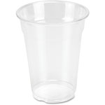 Genuine Joe Plastic Cups, 9oz., 25/PK, Clear orginal image
