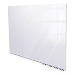 Ghent MFG Aria Low Profile Magnetic Glass Whiteboard, 36 x 24, White Surface orginal image