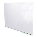 Ghent MFG Aria Low Profile Magnetic Glass Whiteboard, 96 x 48, White Surface orginal image
