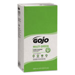 Gojo MULTI GREEN Hand Cleaner Refill, 5000mL, Citrus Scent, Green, 2/Carton orginal image
