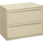 Hon 700 Series Two-Drawer Lateral File, 36w x 18d x 28h, Putty orginal image