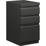 Hon Efficiencies Mobile Box/Box/File Pedestal, 15w x 19.88d x 28h, Charcoal orginal image