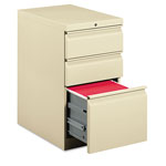 Hon Efficiencies Mobile Box/Box/File Pedestal, 15w x 22.88d x 28h, Putty orginal image