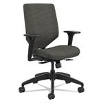 Hon Solve Series Upholstered Back Task Chair, Supports up to 300 lbs., Ink Seat/Ink Back, Black Base orginal image