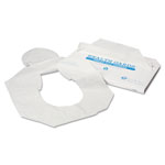 Hospeco Health Gards Toilet Seat Covers, Half-Fold, White, 250/Pack, 4 Packs/Carton orginal image