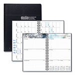 House Of Doolittle Recycled Academic Weekly/Monthly Appointment Planner, 8 x 5, Black Cover, 13-Month (Aug to Aug): 2023 to 2024 orginal image