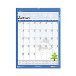 House Of Doolittle Recycled Seasonal Wall Calendar, Illustrated Seasons Artwork, 12 x 16.5, 12-Month (Jan to Dec): 2024 orginal image