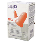 Howard Leight MAX-1 D Single-Use Earplugs, Cordless, 33NRR, Coral, LS 500 Refill orginal image