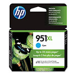 HP 951XL, (CN046AN) High Yield Cyan Original Ink Cartridge orginal image