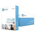 HP Office20 Paper, 92 Bright, 20lb, 8-1/2 x 11, White, 500/RM, 10/CT orginal image