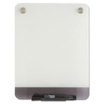 Iceberg Clarity Glass Personal Dry Erase Boards, Ultra-White Backing, 9 x 12 orginal image