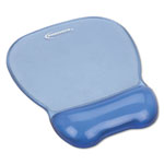 Innovera Gel Mouse Pad w/Wrist Rest, Nonskid Base, 8-1/4 x 9-5/8, Blue orginal image
