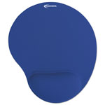Innovera Mouse Pad w/Gel Wrist Pad, Nonskid Base, 10-3/8 x 8-7/8, Blue orginal image