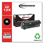 Innovera Remanufactured Black Extra High-Yield Toner Cartridge, Replacement for HP 12AJ (Q2612X), 4,000 Page-Yield orginal image