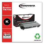Innovera Remanufactured Black High-Yield Toner Cartridge, Replacement for Brother TN750, 8,000 Page-Yield orginal image