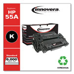 Innovera Remanufactured Black Toner Cartridge, Replacement for HP 55A (CE255A), 6,000 Page-Yield orginal image