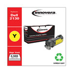 Innovera Remanufactured Yellow High-Yield Toner Cartridge, Replacement for Dell 2130 (330-1438), 2,500 Page-Yield orginal image