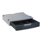 Innovera Single-Level Monitor Stand w/Storage Drawer, 15 x 11 x 3, Light Gray/Charcoal orginal image