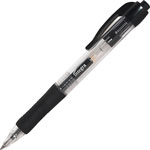 Integra Gel Pen, Retractable, Permanent, .5mm Point, Black Barrel/Ink orginal image