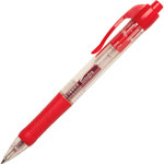 Integra Gel Pen, Retractable, Permanent, .7mm Point, Red Barrel/Ink orginal image