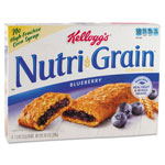 Keebler Nutri-Grain Soft Baked Breakfast Bars, Blueberry, Indv Wrapped 1.3 oz Bar, 16/Box orginal image